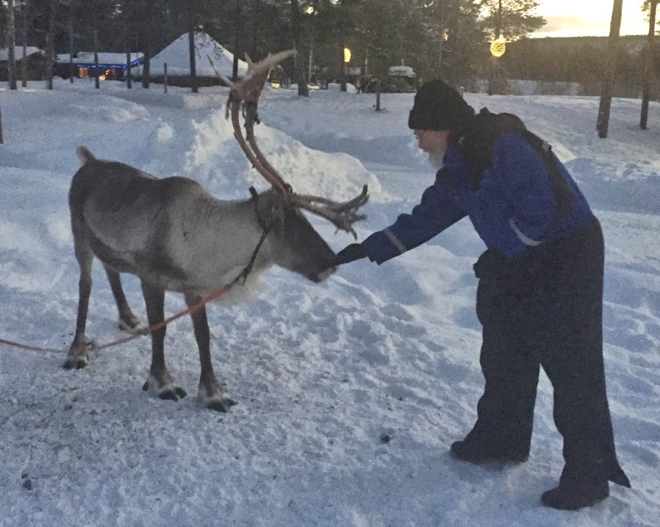 Santa goes home