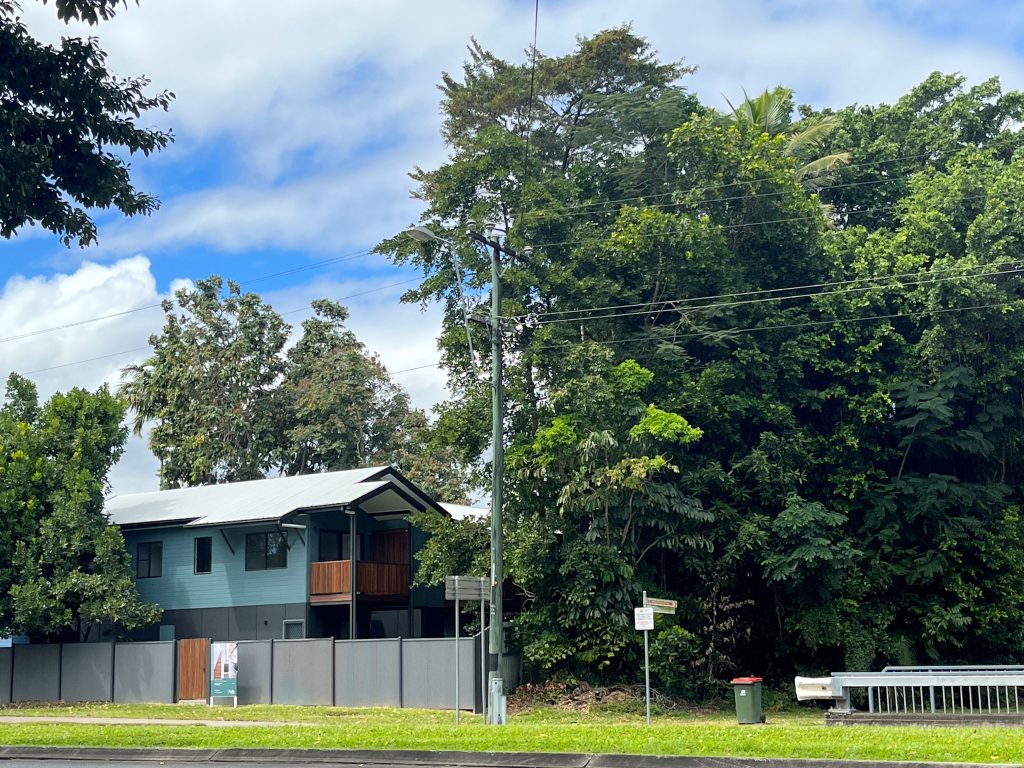 I've bought a house in Cairns.